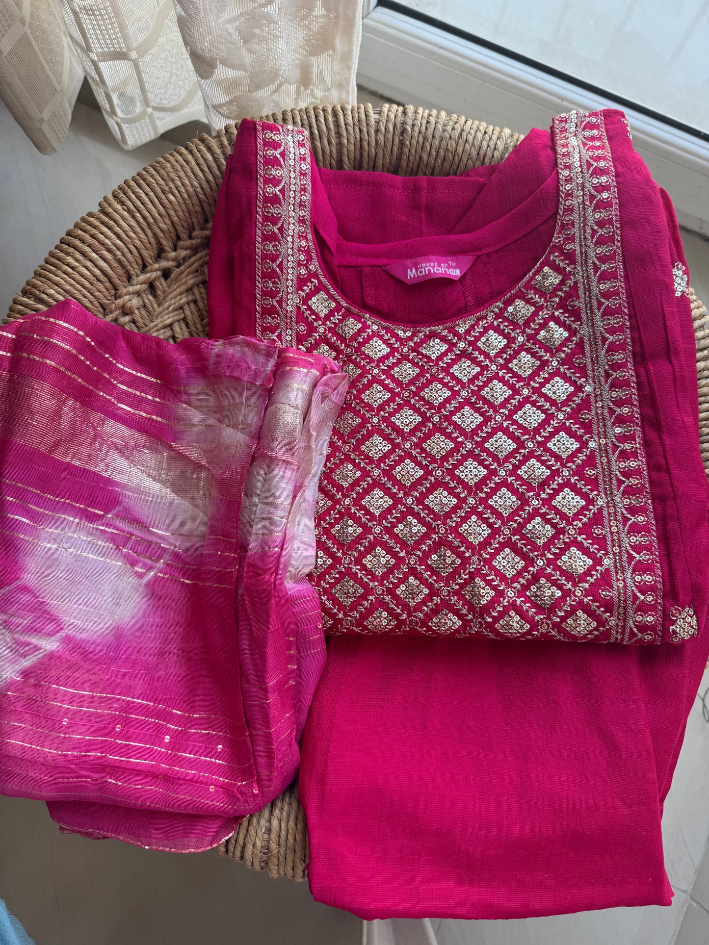 Panel Cutting Anarkali Kurta Set – Festive Edit