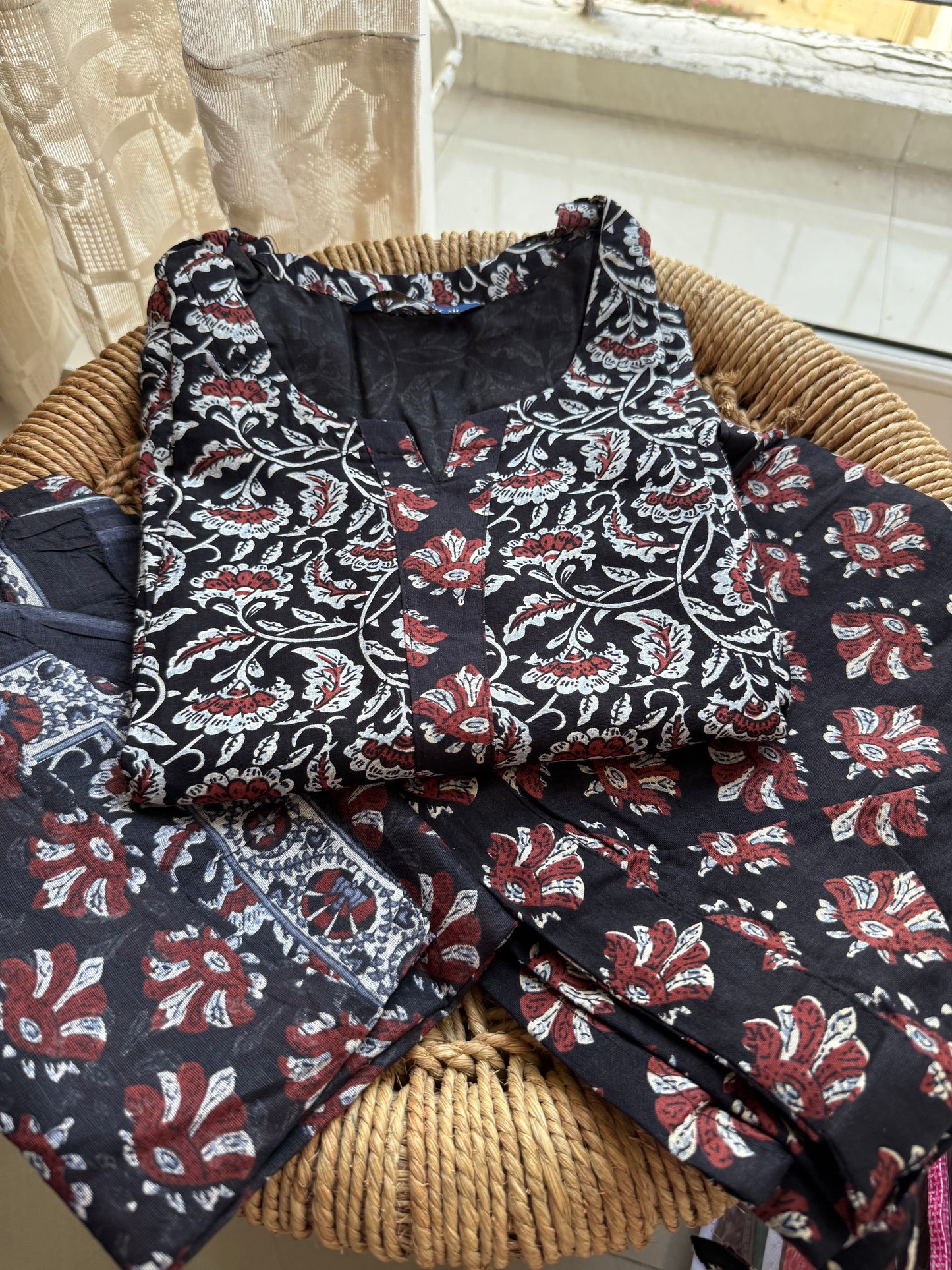 Casual Cotton kurta sets with Lining
