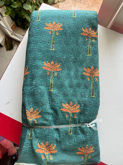 Tropical Green Hakoba maxi